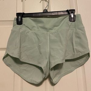 2.5 Inch Sage Green Lululemon Shorts